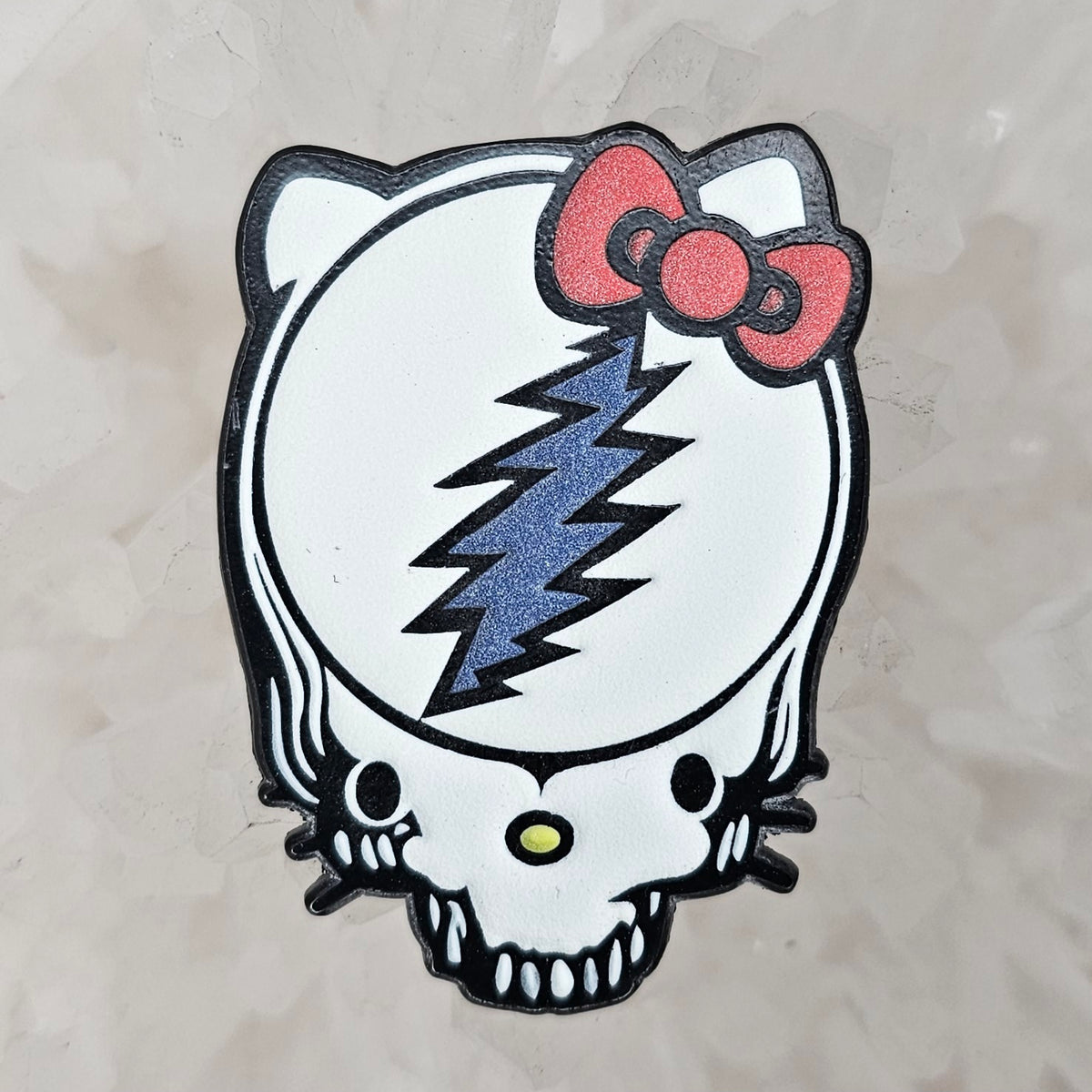 Carolina Panthers - Lapel pin - Grateful dead stealie - Panthers