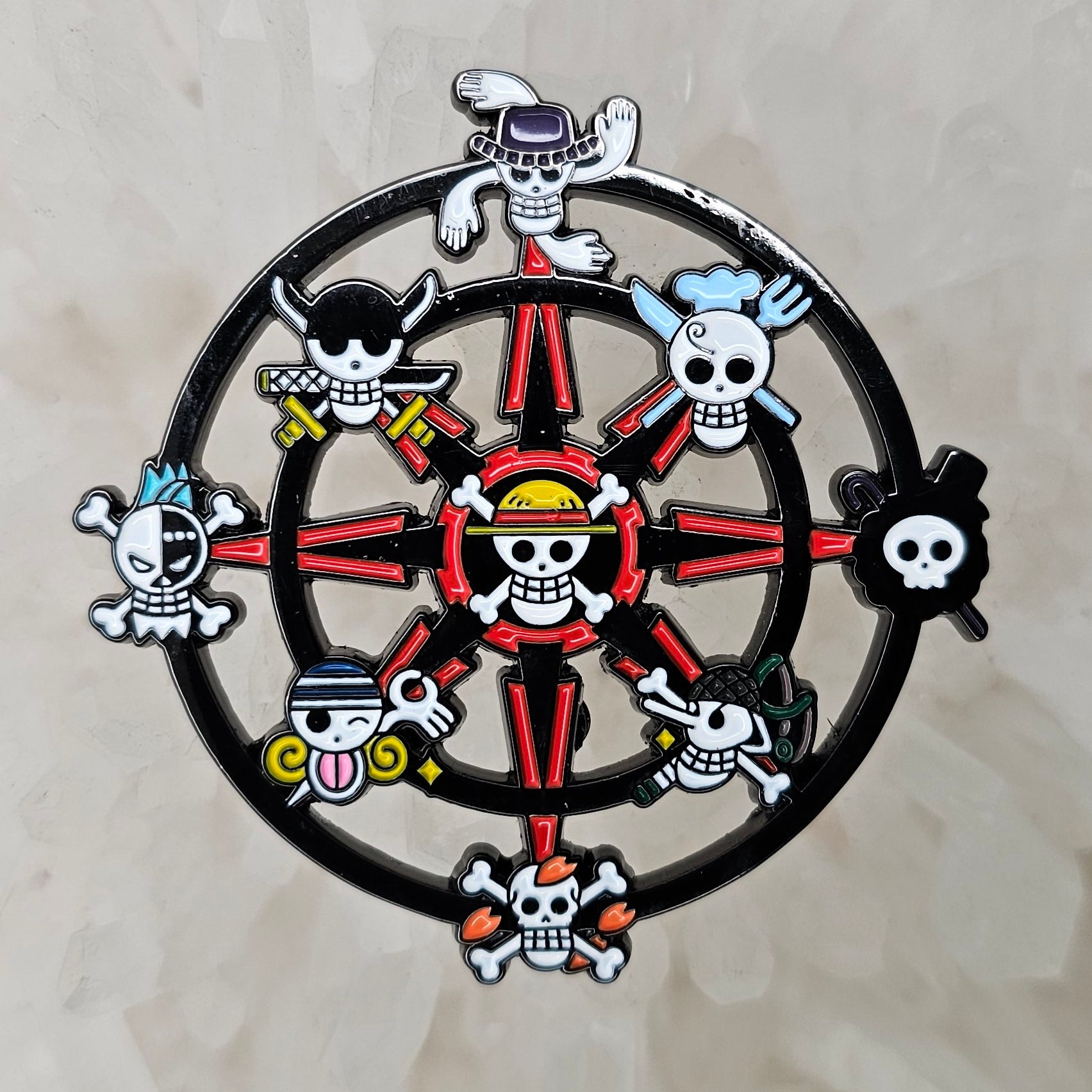 One Piece 'Luffy | Skull Pirate' Enamel Pin