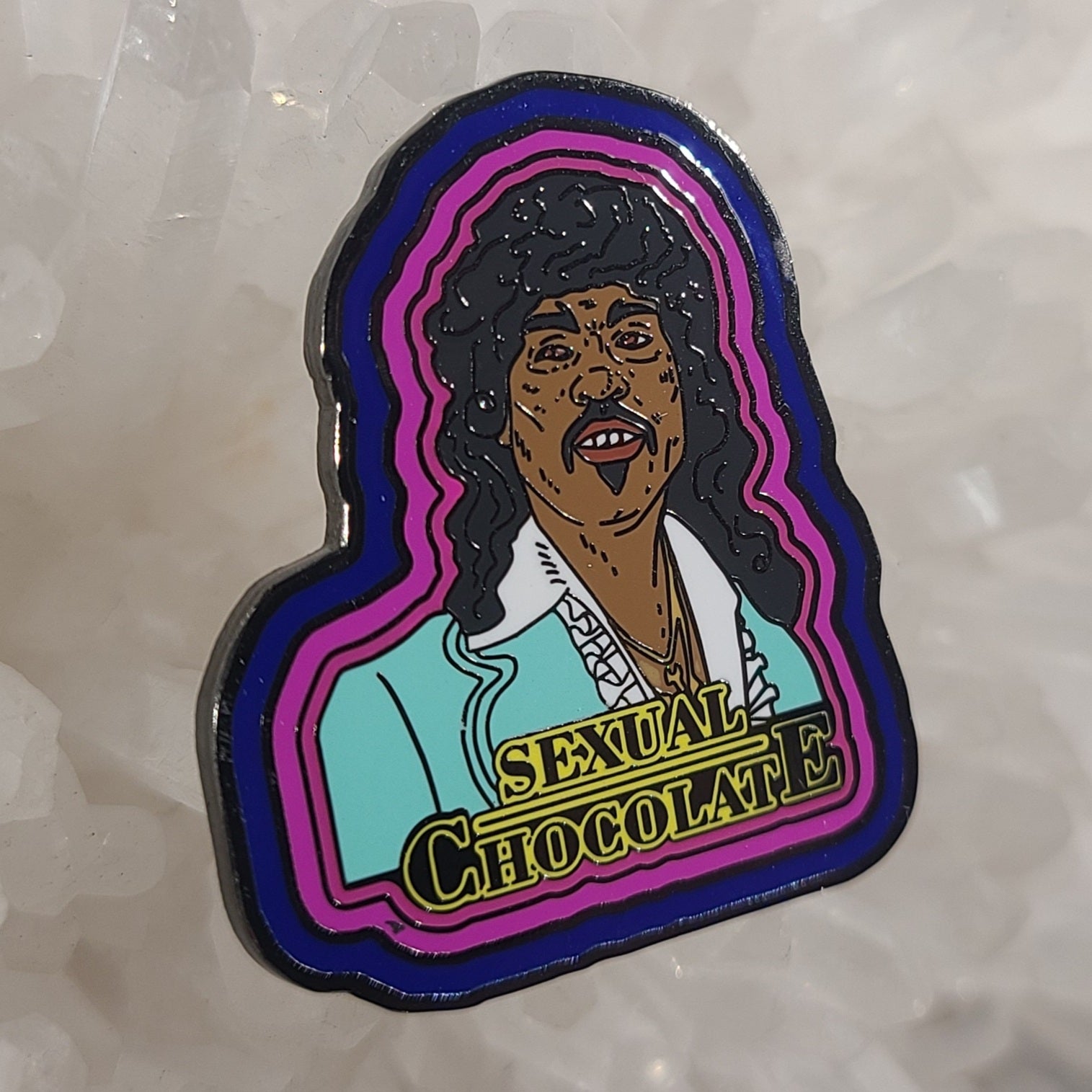 Sexual Chocolate Eddie Funny Murphy Comedian Movie Comedy Funny Enamel –  Mythical Merch