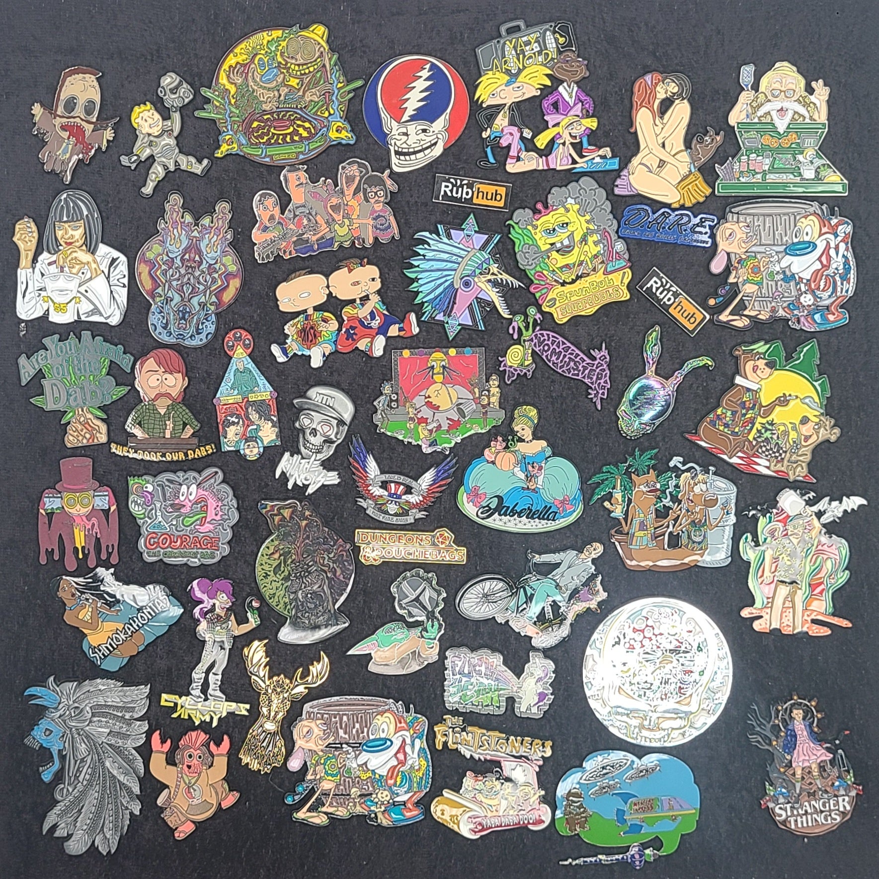 Pin Badge & Stickers Pack