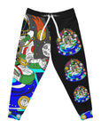 Chakranaut Astronaut Space Meditation Unisex Athletic Joggers Sweatpants Sweat Pants By Erin Barnhart X Mythical Merch