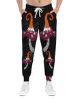 Mushroom Wizard Unisex Athletic Joggers Sweatpants Sweat Pants By Erin Barnhart X Mythical Merch