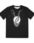 Steal Your Stupid Human Suit Grateful Donnie Frank Darko Bunny Rabbit Stealie Dead Lot Men's Polyester Tee T Shirt Tshirt T-Shirt By Mythical Merch