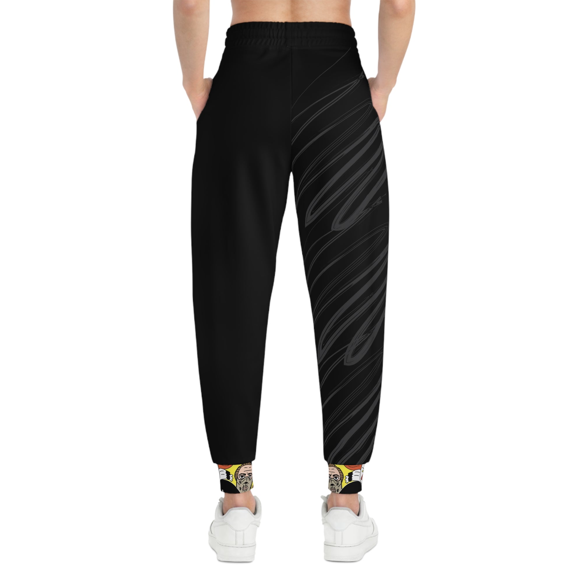 Dont Scream Ghostface Horror Unisex Athletic Joggers By Erin Barnhart X Mythical Merch