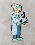 Professor Farnsworth Science Microscope Cartoon Enamel Pins Hat Pins Lapel Pin Brooch Badge Festival Pin