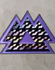 3D Rainbow Metal Wakaan Purple Edm Dubstep Bass Music Dj Enamel Pins Hat Pins Lapel Pin Brooch Badge Festival Pin