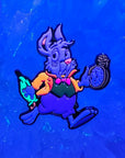 Just In Time White Rabbit Alice In Trippy Wonderland 90s Cartoon Enamel Pins Hat Pins Lapel Pin Brooch Badge Festival Pin