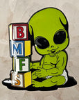 Baby Billy MF Strings Bluegrass Alien Glow Enamel Pins Hat Pins Lapel Pin Brooch Badge Festival Pin