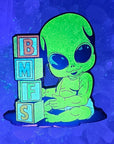 Baby Billy MF Strings Bluegrass Alien Glow Enamel Pins Hat Pins Lapel Pin Brooch Badge Festival Pin