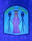 Space Jesus South Alien Park Ufo Martian Cartoon Enamel Pins Hat Pins Lapel Pin Brooch Badge Festival Pin