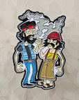 Stoner Cheech & Hippie Chong Up In Smoke Enamel Pins Hat Pins Lapel Pin Brooch Badge Festival Pin