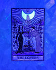 The Lovers Tarot Card Spooky Psychic Enamel Pins Hat Pins Lapel Pin Brooch Badge Festival Pin