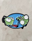 Invader Gir & Zim 90s Cartoon Enamel Pins Hat Pins Lapel Pin Brooch Badge Festival Pin