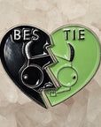 Gir Invader Love Zim Besties Heart 90s Cartoon Enamel Pin Set Hat Pins Lapel Pin Brooch Badge Festival Pin Set(2)