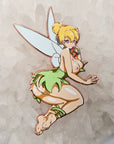 Kinkerbell Thick Tinkerbell Fairy Kinky Pin Up Kinked Enamel Pins Hat Pins Lapel Pin Brooch Badge Festival Pin