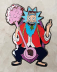 Dragon Rick Ball Z Morty Master Roshi Rick Anime Mashup Enamel Pins Hat Pins Lapel Pin Brooch Badge Festival Pin