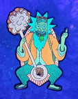 Dragon Rick Ball Z Morty Master Roshi Rick Anime Mashup Enamel Pins Hat Pins Lapel Pin Brooch Badge Festival Pin