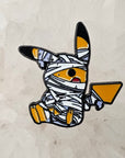 Halloween Spooky Pikachu Mummy 90s Cartoon Video Game Enamel Pins Hat Pins Lapel Pin Brooch Badge Festival Pin