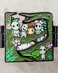 Spirited Magical Forest Anime Away Manga Cartoon Double Hinged Enamel Pins Hat Pins Lapel Pin Brooch Badge Festival Pin