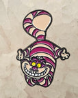 Cheshire Trickster Cat Alice In Cartoon Wonderland Enamel Pins Hat Pins Lapel Pin Brooch Badge Festival Pin