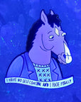 I Have No Self Control & I Hate Myself Bojack Cartoon Horse Enamel Pins Hat Pins Lapel Pin Brooch Badge Festival Pin