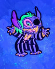 Beetlejuice Stitch Mashup Enamel Pins Hat Pins Lapel Pin Brooch Badge Festival Pin