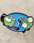 Invader Gir & Zim 90s Cartoon Enamel Pins Hat Pins Lapel Pin Brooch Badge Festival Pin