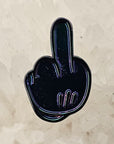 Raw Rainbow Metal Fuck Off Finger Mickey Cartoon Hand Mouse V1 Enamel Pins Hat Pins Lapel Pin Brooch Badge Festival Pin