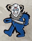 Jason Dancing Bear Voorhees Friday Grateful 13th Dead Horror Enamel Pins Hat Pins Lapel Pin Brooch Badge Festival Pin