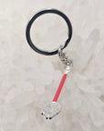 Spoonlenium Falcon Star Spoon Wars Sith Red 3D Metal Mini Spoon Keychains Key-Chain Key Chains