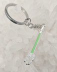 Spoonlenium Falcon Star Spoon Wars Jedi Green 3D Metal Mini Spoon Keychains Key-Chain Key Chains