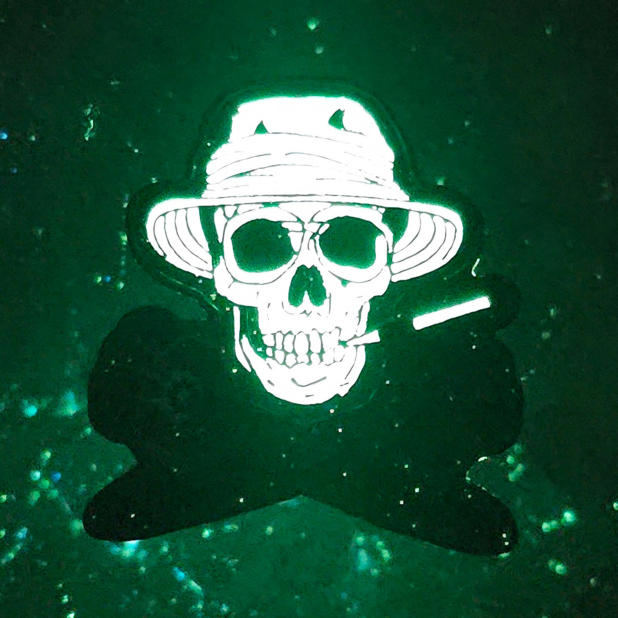 Hunter S Thompson Skull Adrenochrome Dropper Fear N Loathing Glow Enamel Pins Hat Pins Lapel Pin Brooch Badge Festival Pin