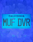 Muf Dvr License Plate Cheech Stoner Chong Weed Movie Enamel Pins Hat Pins Lapel Pin Brooch Badge Festival Pin