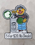 No Deals Ernie Sesame Nitrous Mafia Street Hippie 2000s Cartoon Enamel Pins Hat Pins Lapel Pin Brooch Badge Festival Pin