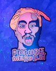 Picture Me Rollin 2pac Mdma Molly Roll Hip Hop Rap Enamel Pins Hat Pins Lapel Pin Brooch Badge Festival Pin