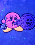 Stoned Kirby Video Game Weed Parody Enamel Pins Hat Pins Lapel Pin Brooch Badge Festival Pin