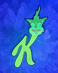 Squanch K Kitty Ketamine Cat Rick Cartoon Morty Enamel Pins Hat Pins Lapel Pin Brooch Badge Festival Pin