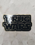 Drug Wars Star Sci Fi Wars Weed Nerd Enamel Pins Hat Pins Lapel Pin Brooch Badge Festival Pin