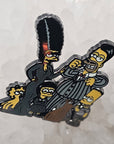 5 Pack - The Addams Simpsons Family Horror Cartoon Wholesale Glow Enamel Pin Hat Pin Bulk Lapel Pin Brooch Badge Festival Pins