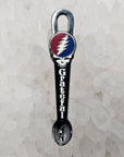 Steal Your Mini Spoon Forever Grateful Stealie Dead Lot Glow Enamel Pendant Necklace Charm