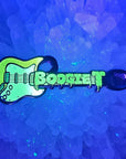 Boogie T Guitar Edm Dj Dubstep Riddim Mini Spoon Light Glow Enamel Pendant Necklace Charm