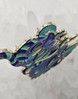 Trippy Elephant Psychedelic Art Gold Metal 3D Enamel Pins Hat Pins Lapel Pin Brooch Badge Festival Pin