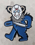 Jason Dancing Bear Voorhees Friday Grateful 13th Dead Horror Enamel Pins Hat Pins Lapel Pin Brooch Badge Festival Pin