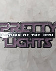 Return Of The Pretty Lights V1 Dj Jedi Star Edm Wars Glow Enamel Pins Hat Pins Lapel Pin Brooch Badge Festival Pin