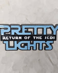 Return Of The Pretty Lights V5 Light Blue Dj Jedi Star Edm Wars Glow Enamel Pins Hat Pins Lapel Pin Brooch Badge Festival Pin