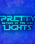 Return Of The Pretty Lights V5 Light Blue Dj Jedi Star Edm Wars Glow Enamel Pins Hat Pins Lapel Pin Brooch Badge Festival Pin