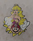 5 Pack -  Peaches & Cream Mario Video Game Kinked Sexy Wholesale Spinner Glitter Enamel Pins Hat Pins Lapel Pin Bulk Brooch Badge Festival Pin