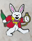 Forever Grateful White Rabbit Dead In Wonderland Dancing Bear Enamel Pins Hat Pins Lapel Pin Brooch Badge Festival Pin