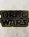 Drug Wars Star Sci Fi Wars Weed Nerd Enamel Pins Hat Pins Lapel Pin Brooch Badge Festival Pin