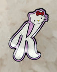 Hello K Kitty Ketamine Cat 90s Cartoon Enamel Pins Hat Pins Lapel Pin Brooch Badge Festival Pin